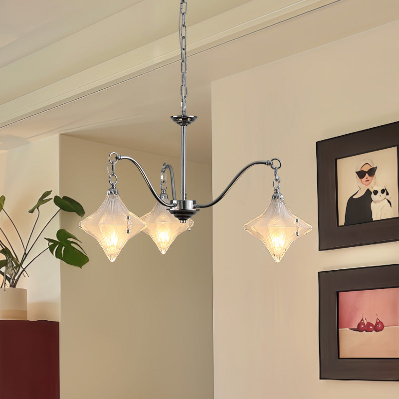 Art Deco Star Chandelier