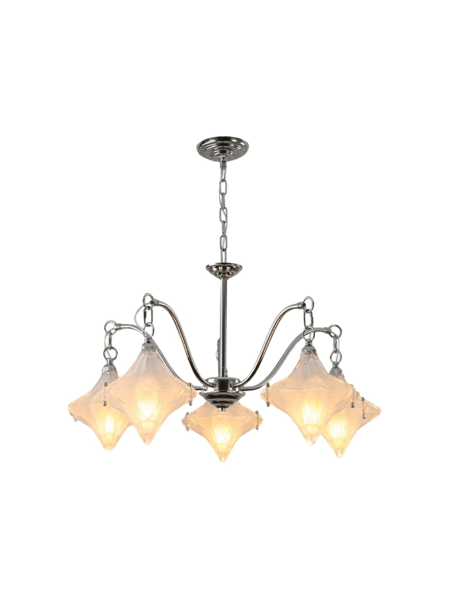 Art Deco Star Chandelier