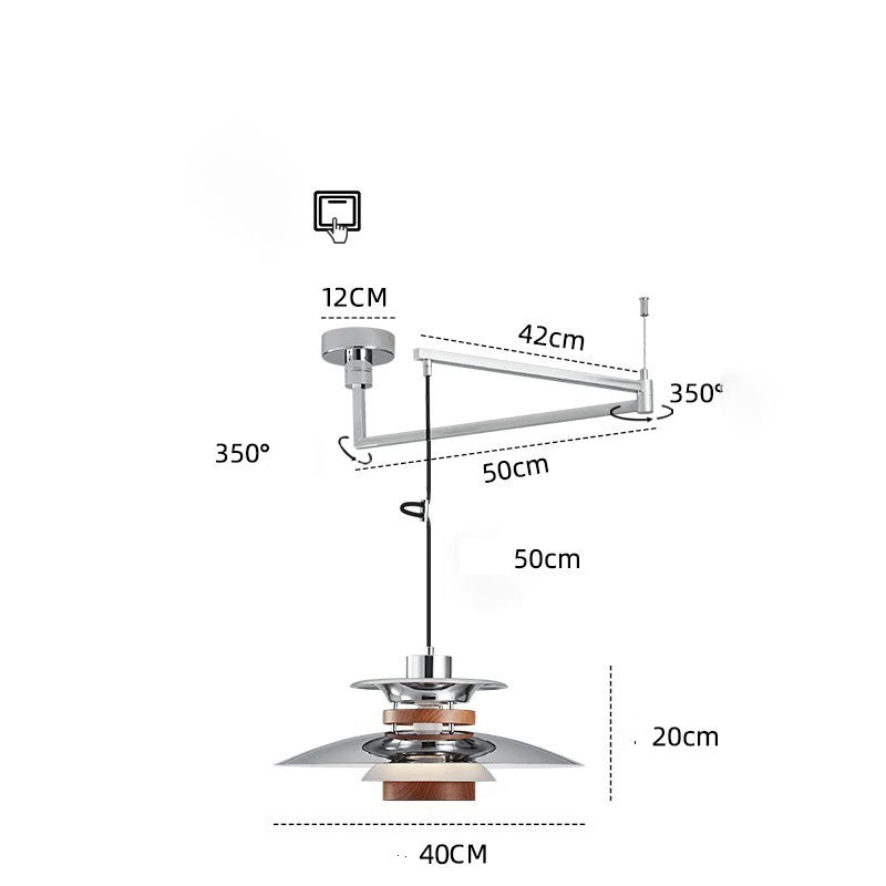 Designer Ring LED Pendant Light