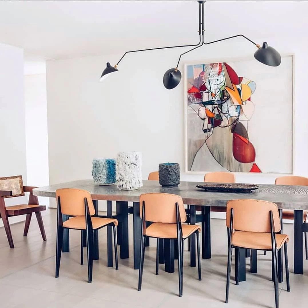 Serge Mouille Ceiling Light