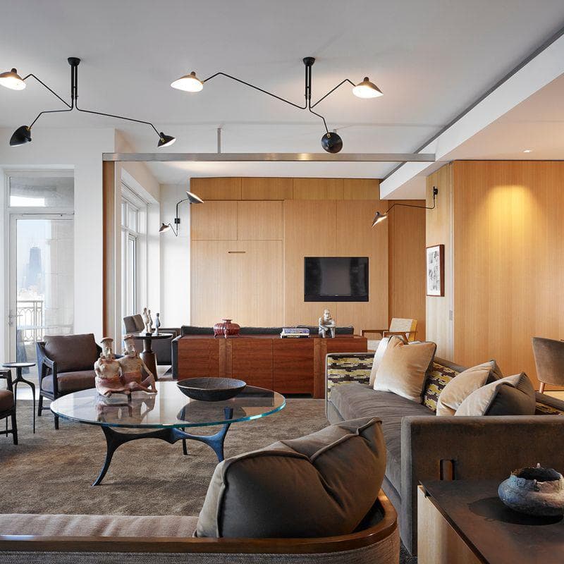 Serge Mouille Ceiling Light