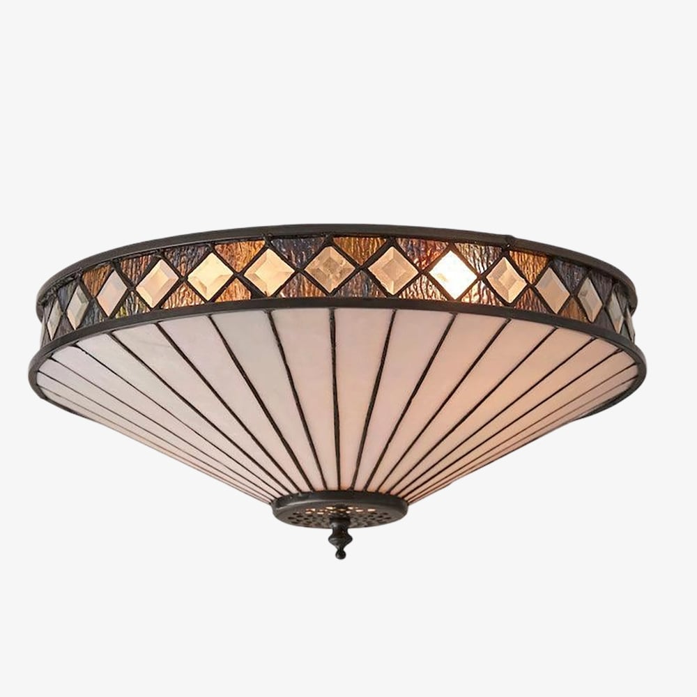 Tiffany Crystal Ceiling Lamp
